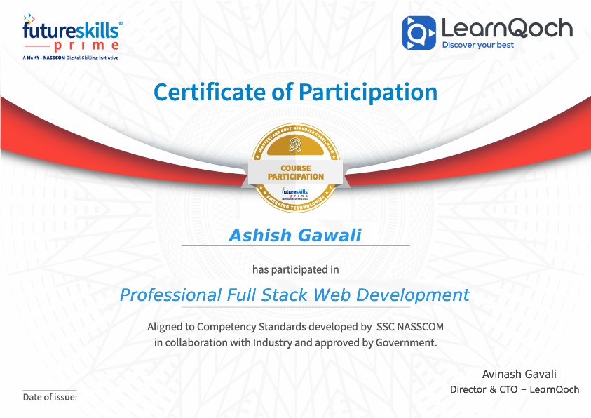 certification - LQ & NASSCOM